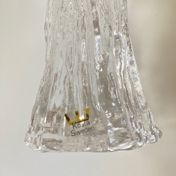 Vintage Kosta Boda Sunflower Candleholder, Swedish Art Glass by Göran Wärff - Picture 5 of 12